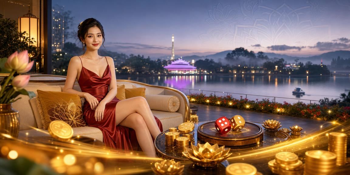 Người dùng Đà Lạt đặt tài xỉu trên điện thoại trong khi ngồi cạnh bãi biển