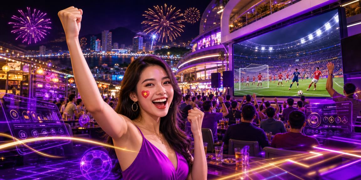 Người chơi esports betting tại chợ đêm Nha Trang về đêm trên điện thoại